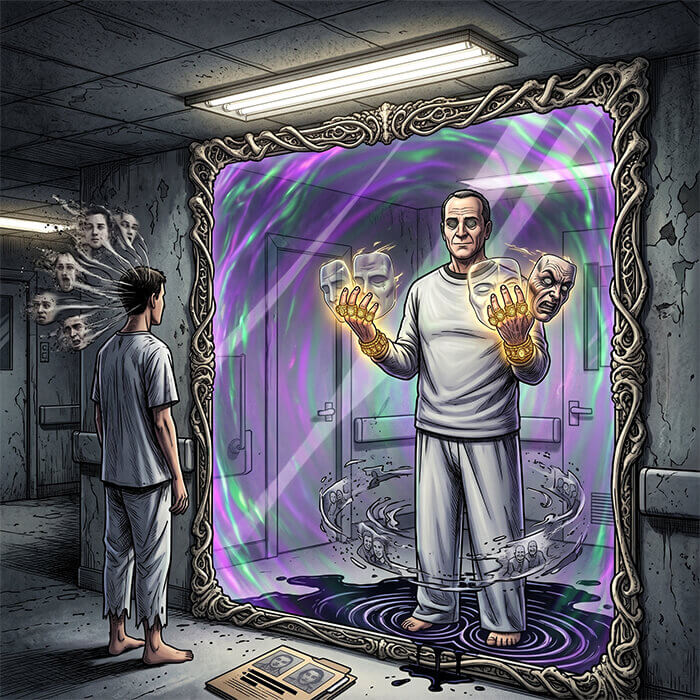 The Man They Say Never Existed - Psychological Supernatural Paranormal Mystery Urban Legend Story Cover Art